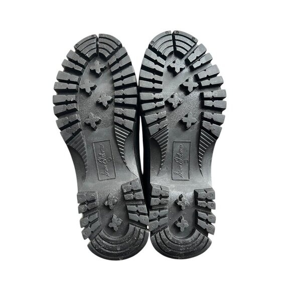 Sam Edelman Lessie Tall Rain Boots With Shearling Lining Black Waterproof Size 5 - Picture 6 of 8